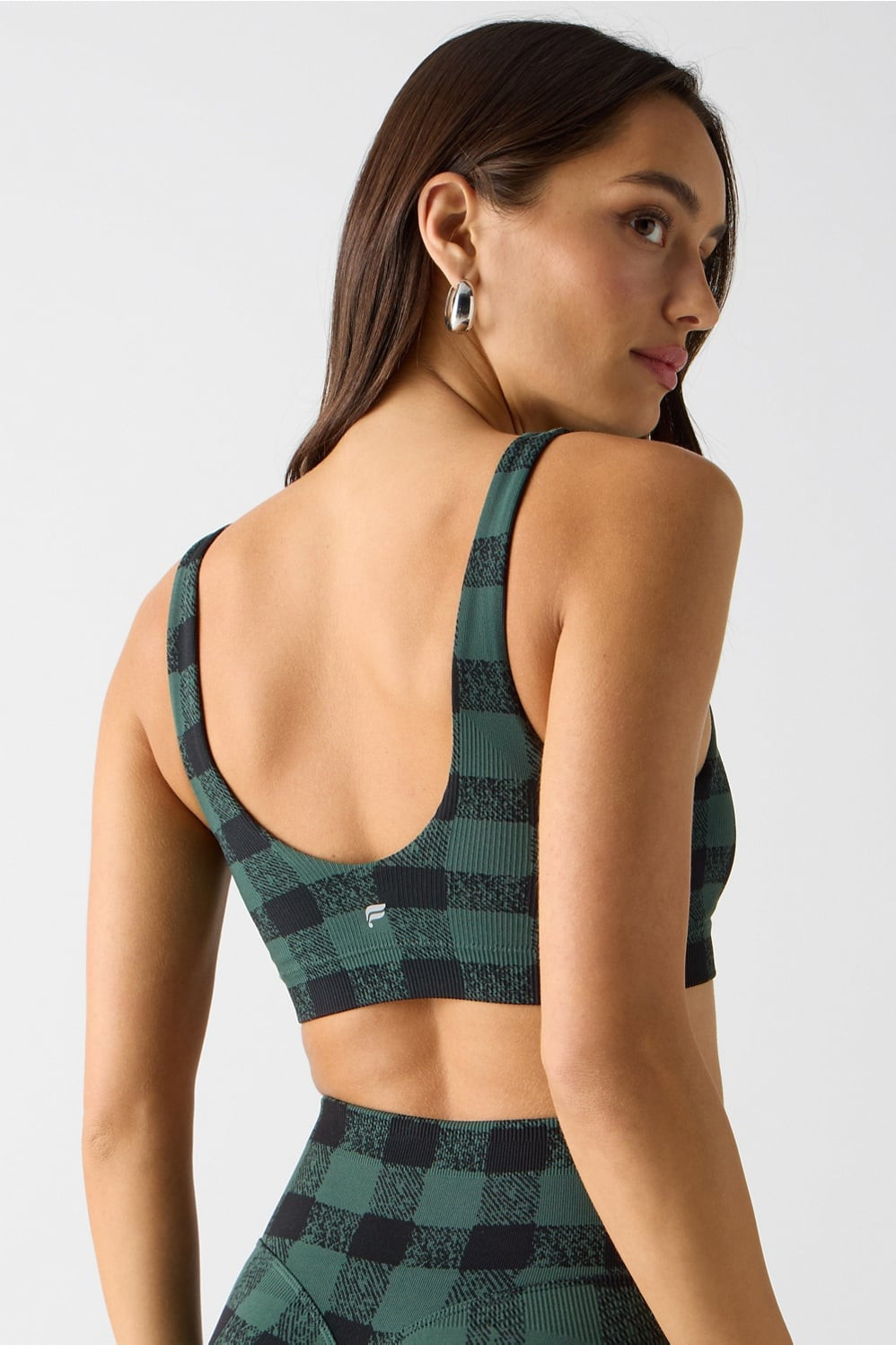 Sleek Seamless Square Neck Low Impact Bra | Fabletics