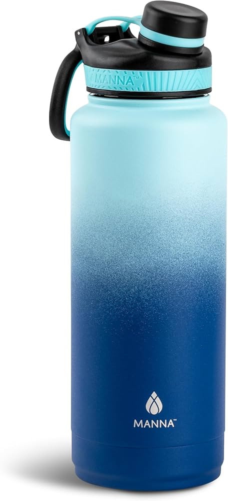 Manna Saratoga Double-wall Insulated Stainless Steel Bottle - 40 Oz - Sky Ombre | Amazon (US)