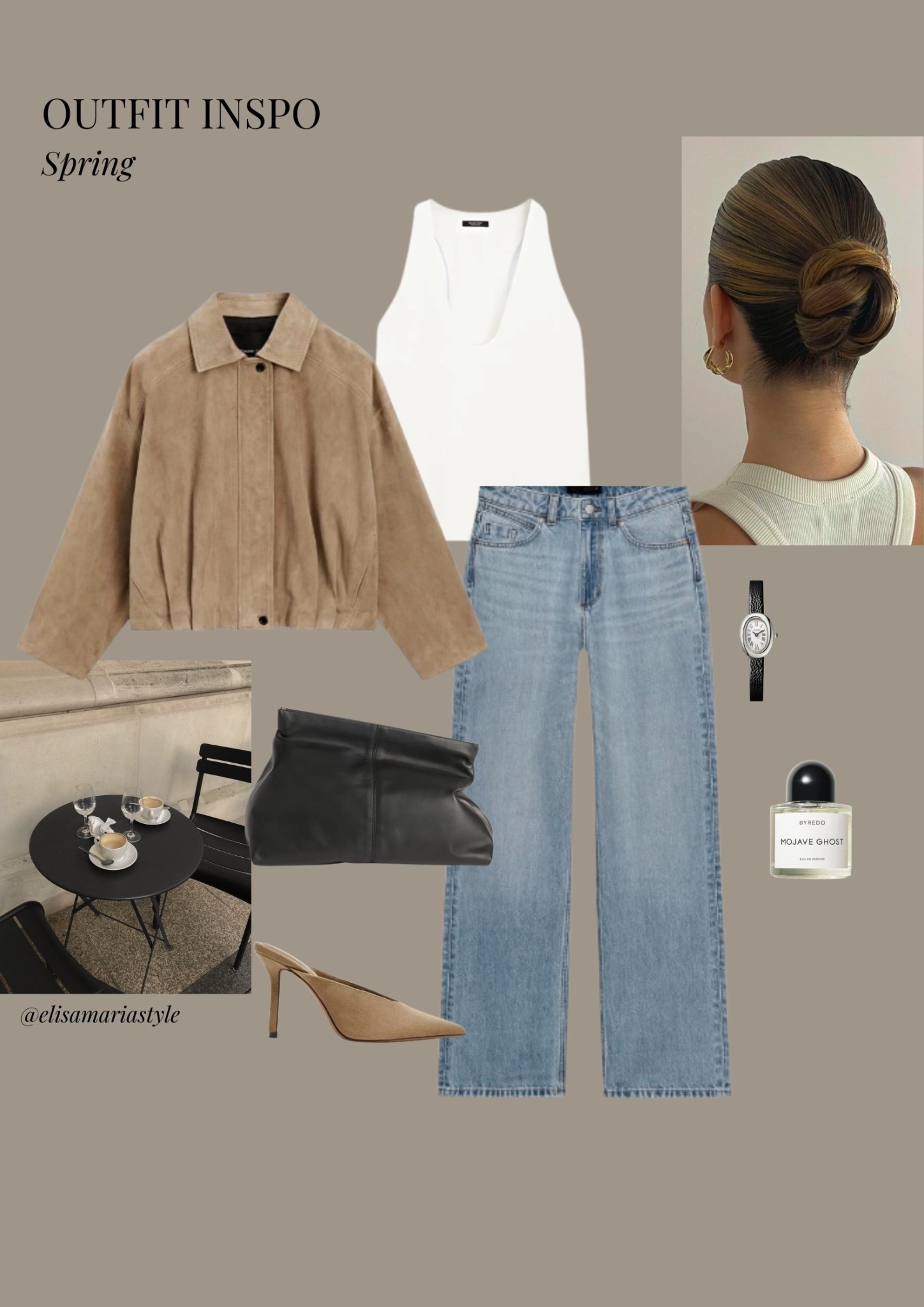 Suede jacket and heels inspired spring outfit idea 🫶🏼

#LTKstyletip #LTKshoes #LTKspring