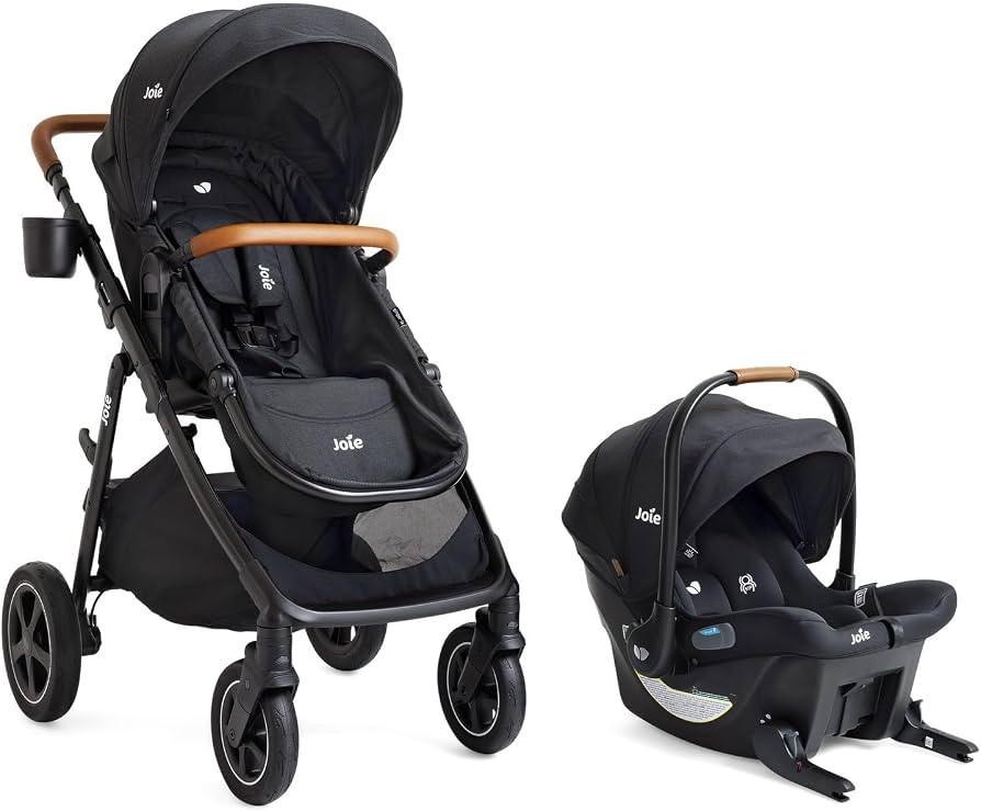 Joie Baby Ginger DLX 4-in-1 Stroller & Mint Latch Car Seat Travel System | Amazon (US)