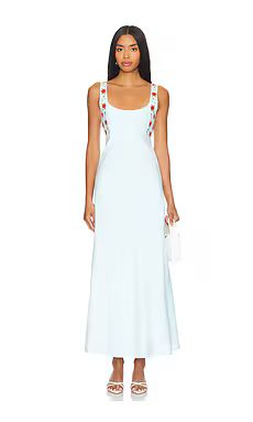 Fanm Mon Lulu Dress in Light Lagoon from Revolve.com | Revolve Clothing (Global)