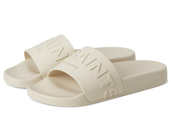 AllSaints Biggy Slider Women's Wedge Shoes Black : 11 M, Rubber | Zappos.com