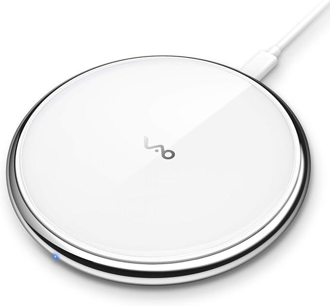 Fast Wireless Charger,Vebach Alumium Qi certificated Wireless Charging pad Compatible with iPhone... | Amazon (US)
