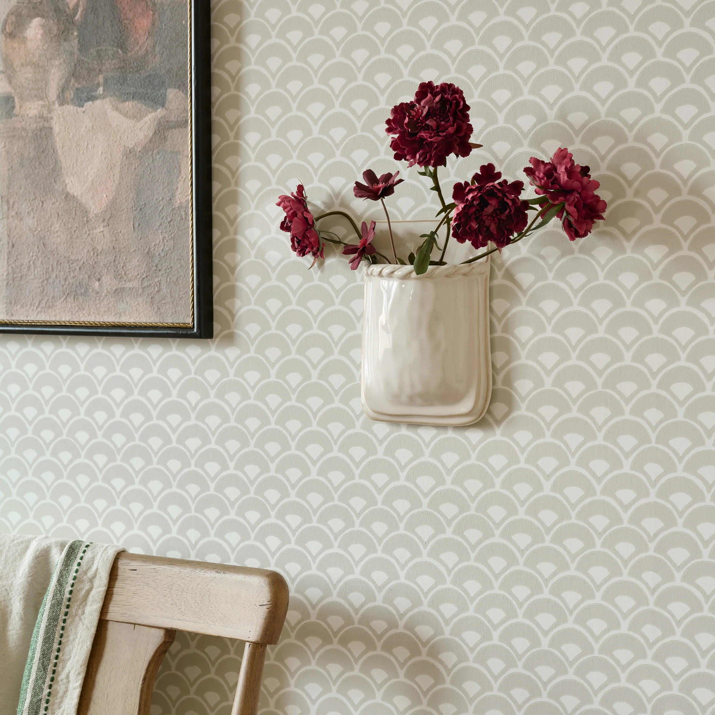 Hale Ceramic Wall Vase | Magnolia
