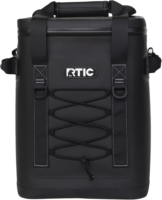 RTIC Backpack Cooler 24 Can, Insulated Portable Soft Cooler Bag Waterproof for Ice, Lunch, Beach,... | Amazon (US)