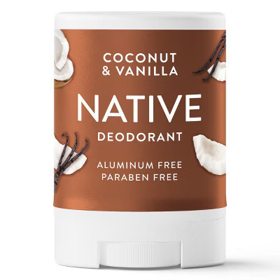 Native Aluminum Free Travel Size Mini Deodorant - Coconut & Vanilla - 0.5oz | Target