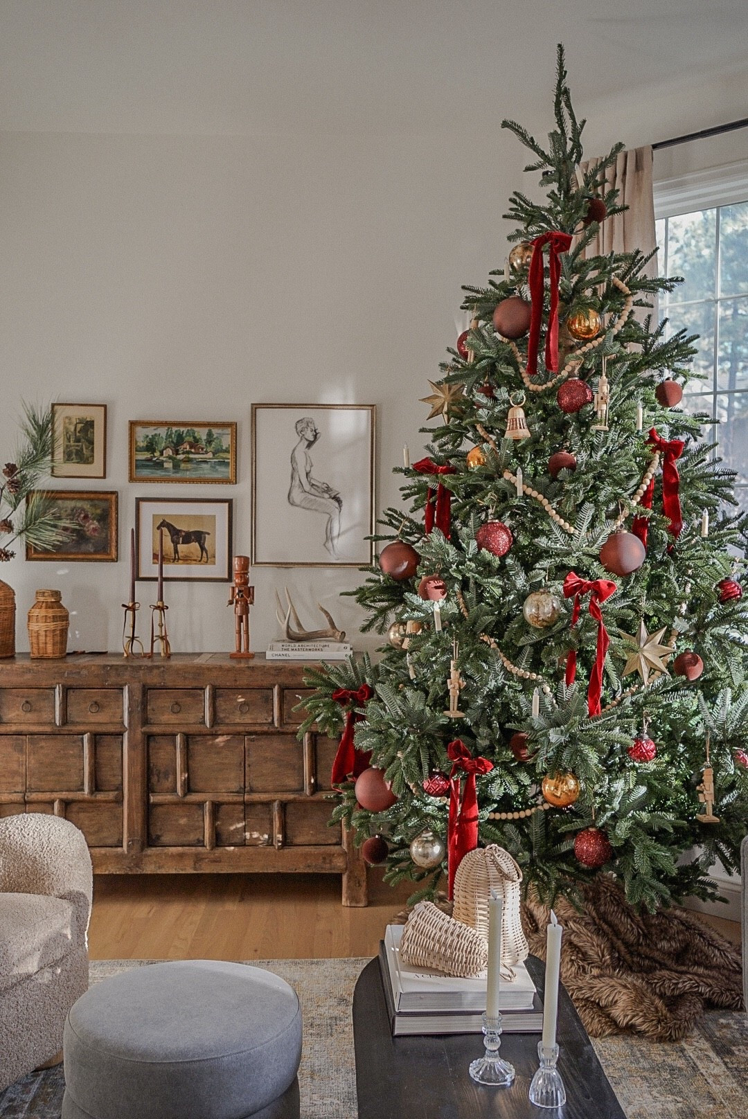 Last year’s tree - pops of red but love the classic Christmas vibe! 

#LTKHome #LTKSaleAlert #LTKHoliday