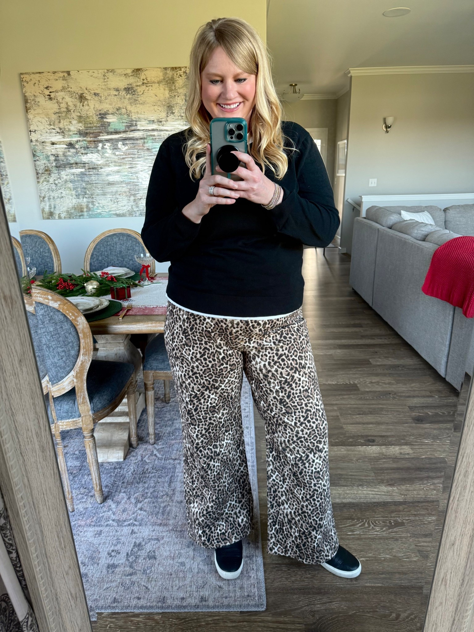 Jazz up your wardrobe with some leopard pants! 

#LTKOver40 #LTKMidsize #LTKFindsUnder50