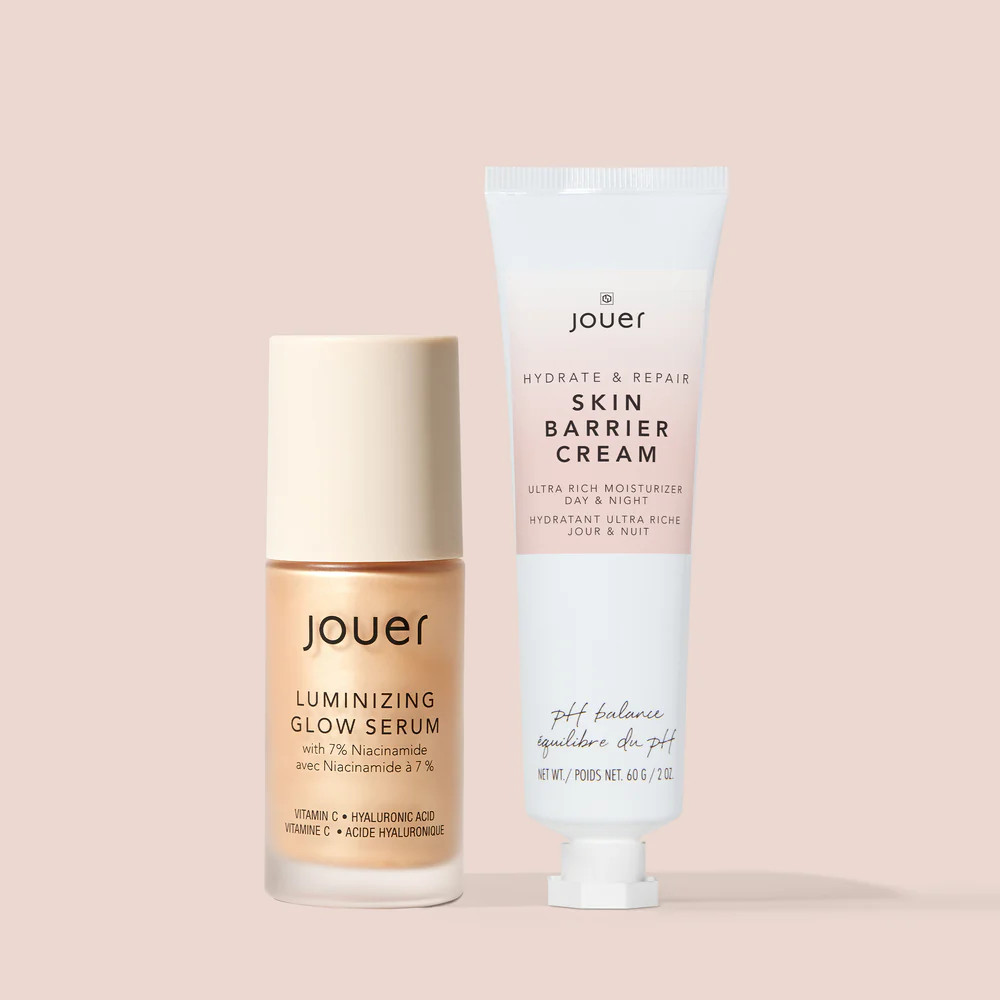 Hyaluronic Face Serum & Skin Barrier Cream | Jour | Jouer Cosmetics
