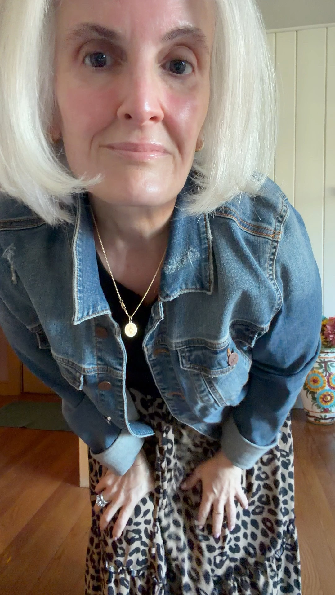 Size down in skirt. Comes in many colors . My fav Jean jacket and tanks 

#LTKMidsize #LTKPetite #LTKOver40