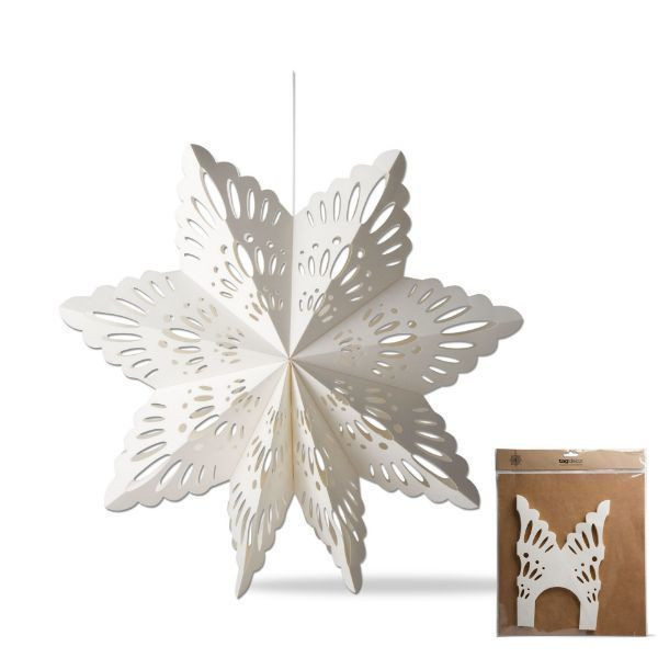 Benjamin 18" Alpine Snowflake Hanging Decor, Set of 2 | Scout & Nimble