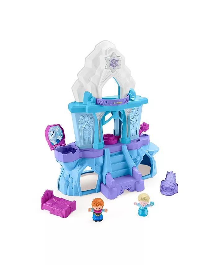 Fisher Price Disney Frozen Toy, Fisher-Price Little People Playset with Anna & Elsa Figures, Elsa... | Macy's