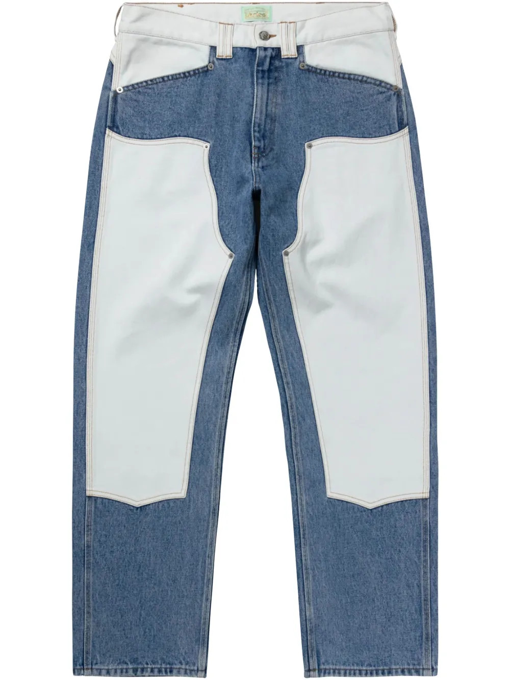 Aries two-tone Jeans | Blue | FARFETCH SK | Farfetch Global