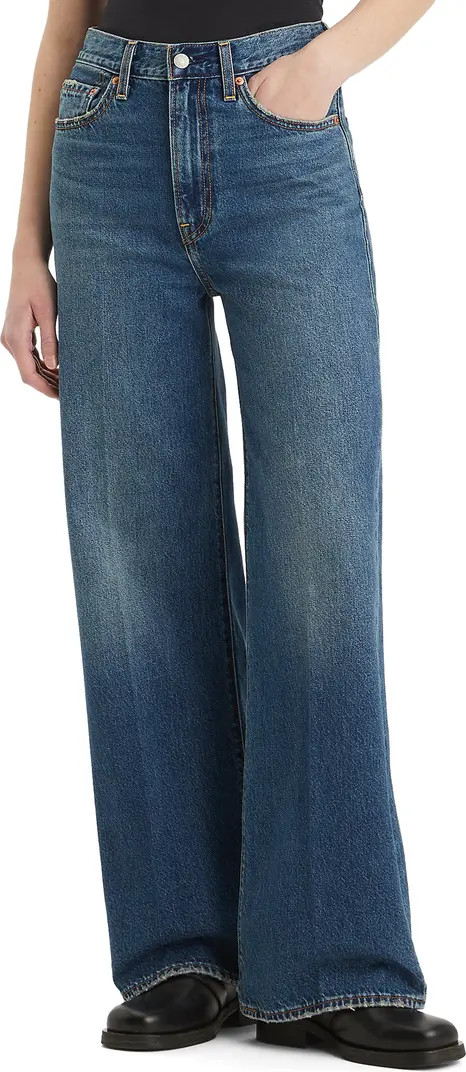 Ribcage High Waist Wide Leg Jeans | Nordstrom