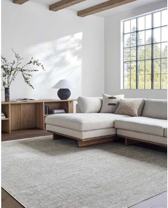 Livabliss x Galey Alix Maria Elena V Vintage Medallion Area Rug, 5'3" x 7' (5' x 7'), Tan | Amazon (US)