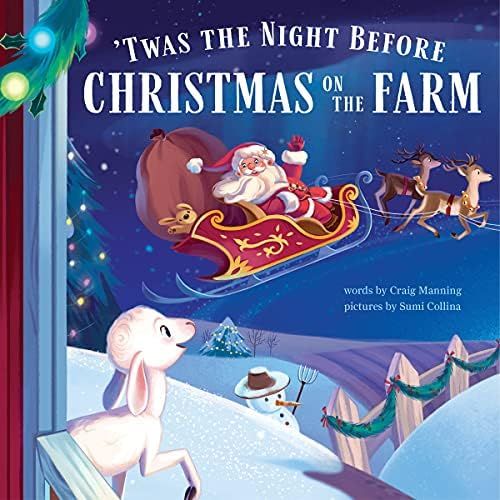 'Twas the Night Before Christmas on the Farm: Celebrate the Holidays with this Sweet Farm Animal Boo | Amazon (US)