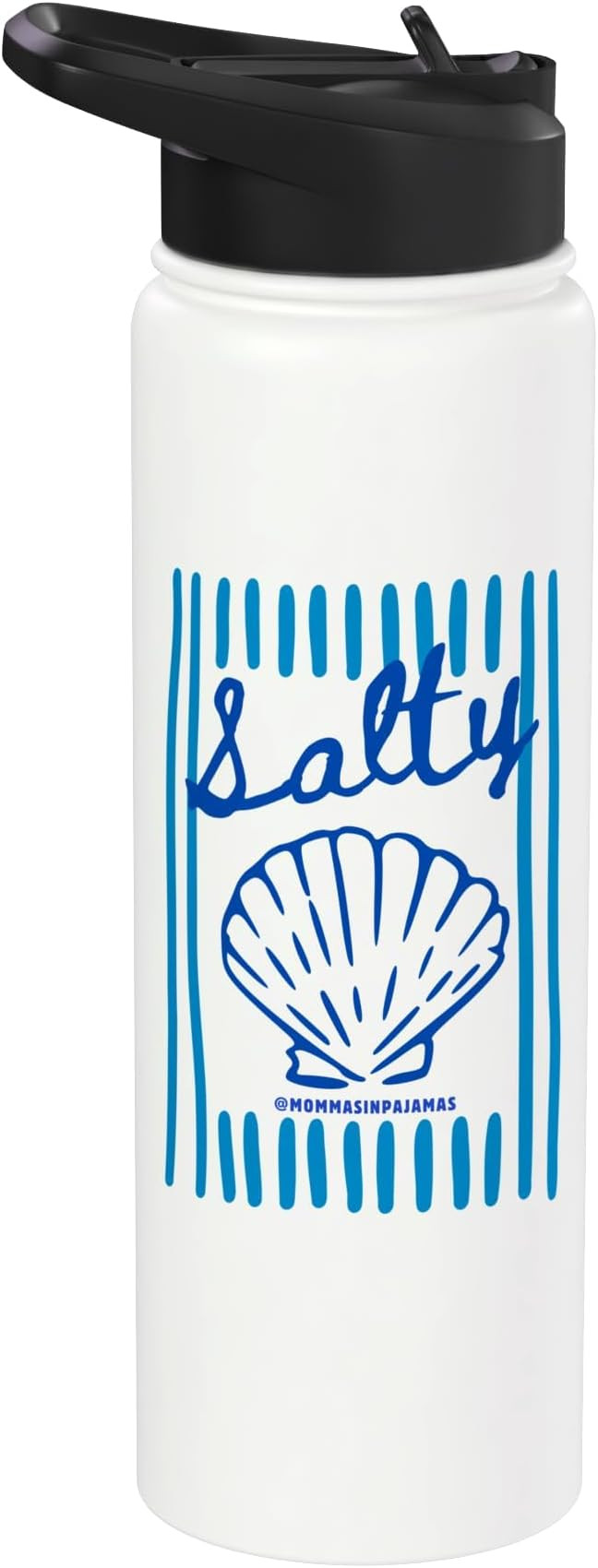 Salty Summer Stainless Steel Insulated Water Bottle | Amazon (US)