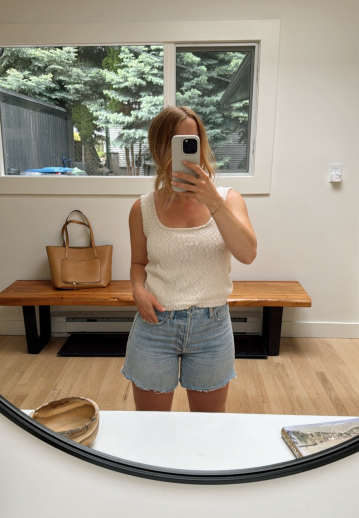 My all time favourite denim shorts for summer 👏 I’m wear at size 24 in the 15 yr blue wash! (the gals at Aritzia recommended I size down and I’m so glad I did)!

petite, petite outfits, summer shorts, casual outfit, summer outfit, beach outfit, travel. 

#LTKsummer #LTKstyletip