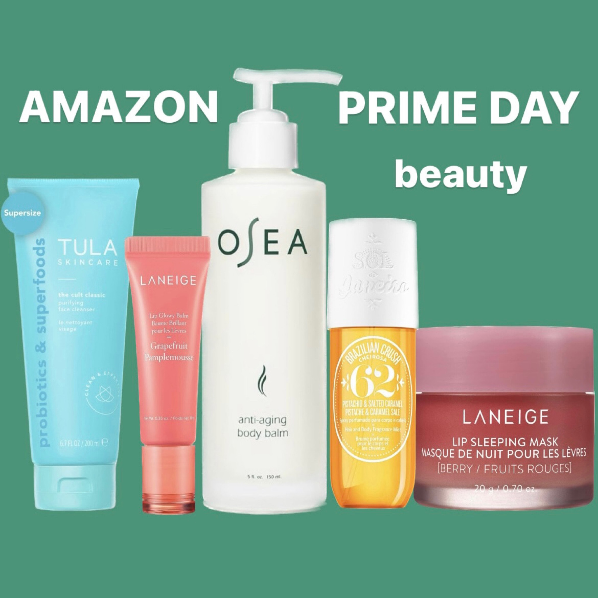 Amazon Prime Day! Beauty Sale

Self Care / Skin Care / Perfume / Lotion / Cleanser / Laneige

#LTKSaleAlert #LTKBeauty #LTKSeasonal