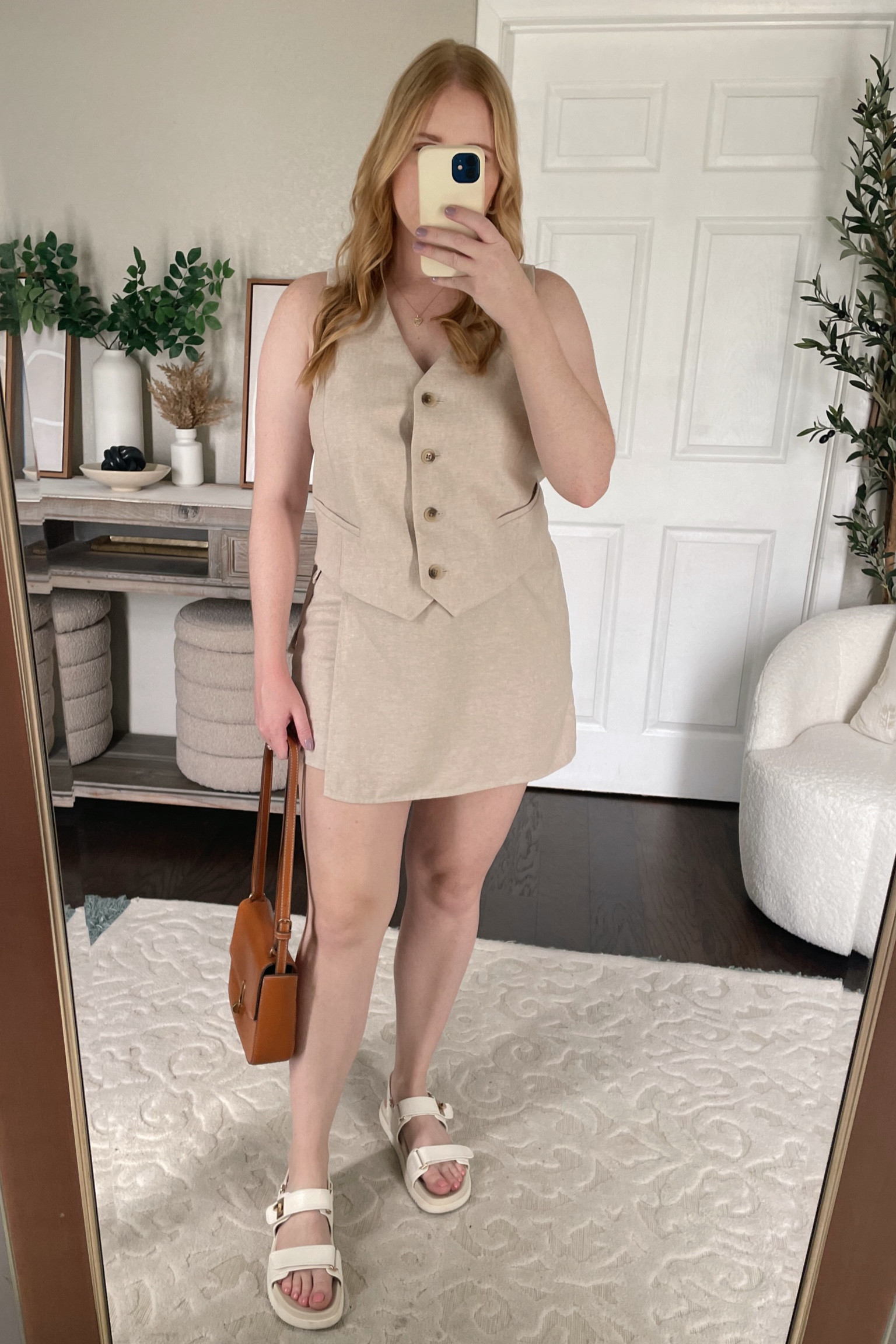 Chic Pinterest inspired outfit from old navy ✨ suit vest and wrap skirt both size medium 

#LTKmidsize #LTKfindsunder50 #LTKSeasonal