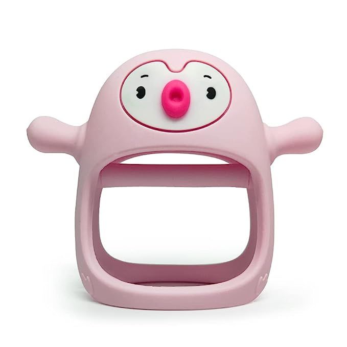 Smily Mia Penguin Teether for Babies 0-6Months, Pacifier Teething Toys for Babies 6-12Months,Ulti... | Amazon (US)