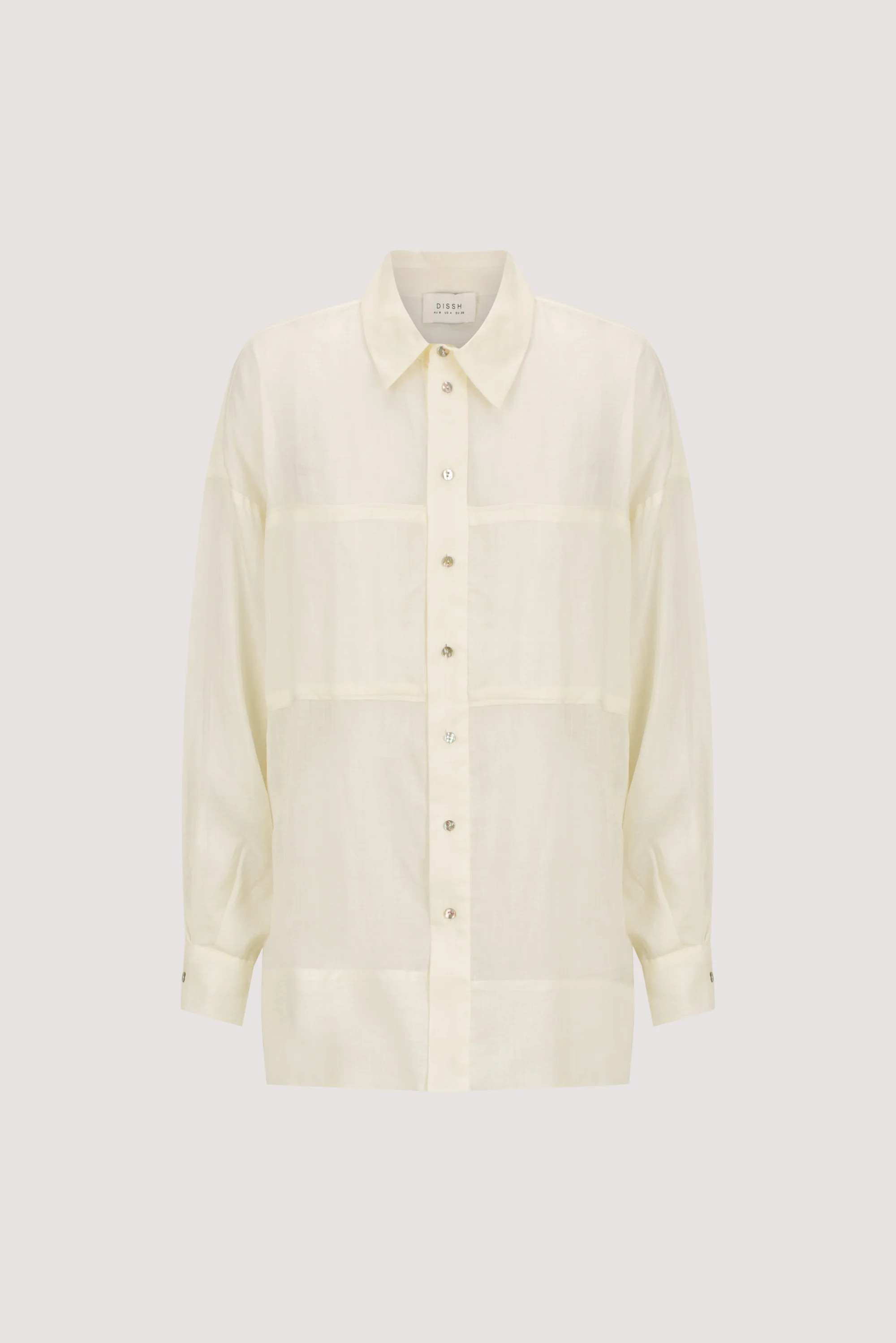 KAI STRAW RAMIE SLEEVED SHIRT | DISSH