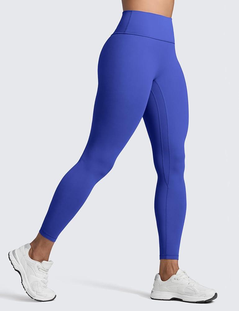 CRZ YOGA Secretsculpt Butterlift Workout Leggings 25" - No Front Seam High Waisted Womens Yoga Pa... | Amazon (US)