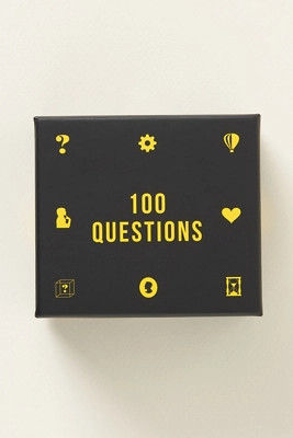 100 Questions Card Game | Anthropologie (US)