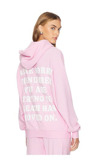 Boys Lie 1-800 Revamped Racer Hoodie in Pink. - size XL/XXL | Revolve Clothing (Global)