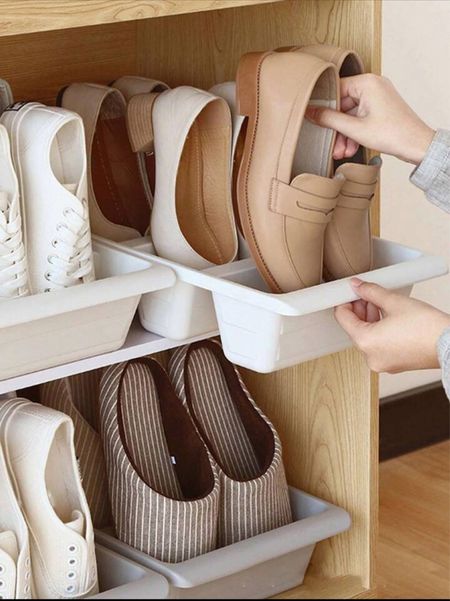 Shoe & closet organization 

#amazon #walmart #home #organize #laurabeverlin 

#LTKhome #LTKshoecrush #LTKunder50