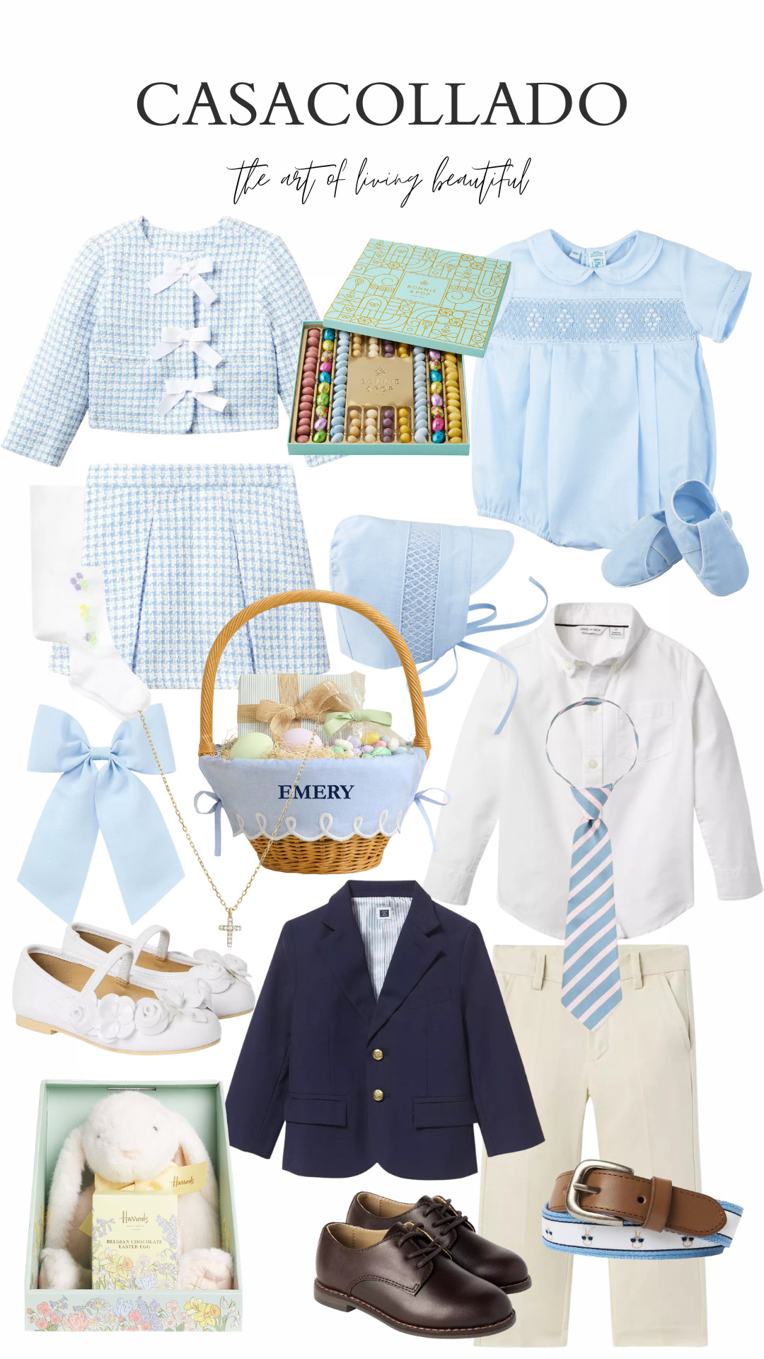 Easter fashion inspiration for baby, girls, and boys in the dreamiest blue hues 🩵🐣

Soft, fresh, and timeless — the perfect shade for spring celebrations and sweet Easter moments. From darling little sets to polished classics, blue just feels right this season. ✨✝️

#EasterStyle #SpringFashion #BabyStyle #GirlsStyle #BoysStyle #BlueForSpring 

 

#LTKSpringSale #LTKBaby #LTKKids