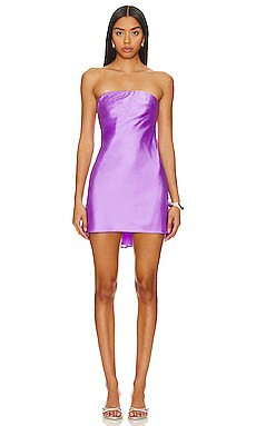 Show Me Your Mumu Taylor Tube Mini Dress in Violet Luxe from Revolve.com | Revolve Clothing (Global)