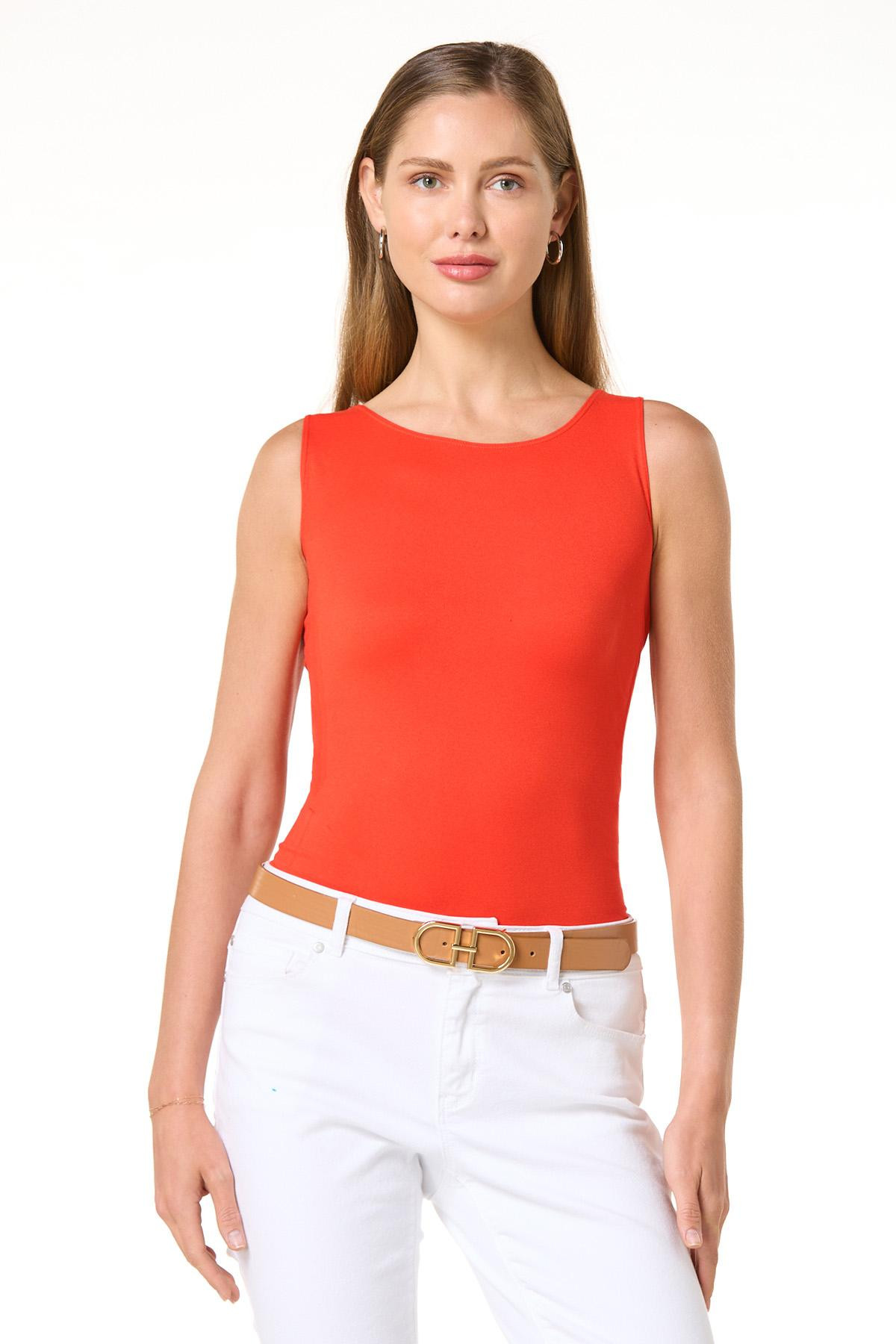 Body Solutions - Solid Stretch Tank | Cato Fashions