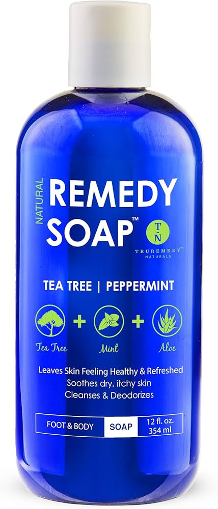 Truremedy Naturals Remedy Tea Tree Oil Body Wash - Body Wash That Helps Body Odor, Ringworm, & Sk... | Amazon (US)