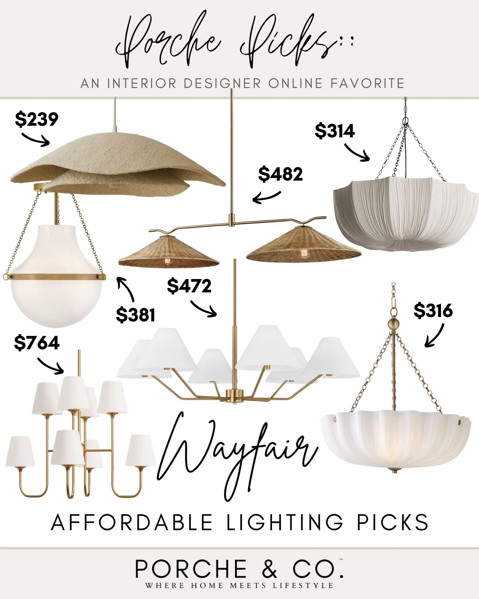 Affordable lighting favorites from Wayfair ✨ Pendants, chandeliers, woven linear pendants and more! These are so good yall 🤍👏🏻

#LTKHome #LTKSaleAlert
