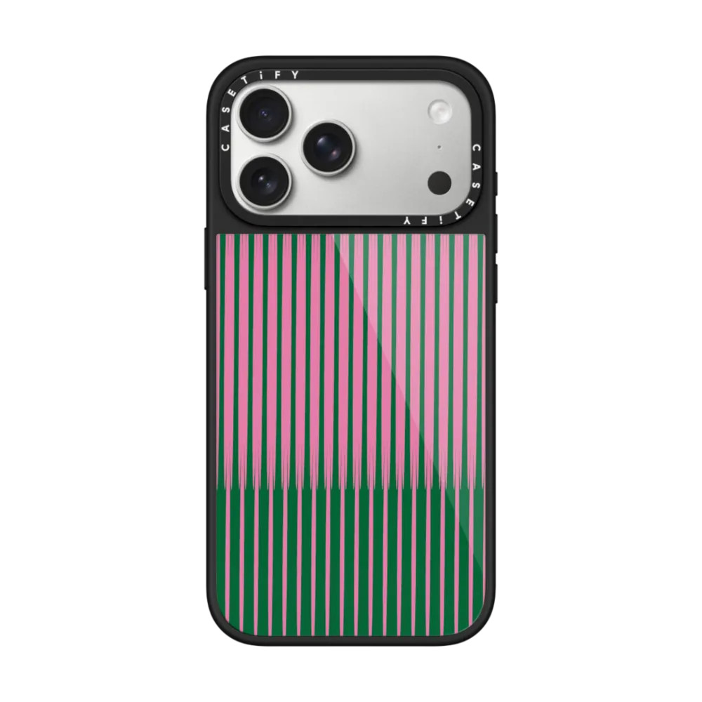 Pink Green Stripes | CASETiFY (Global)
