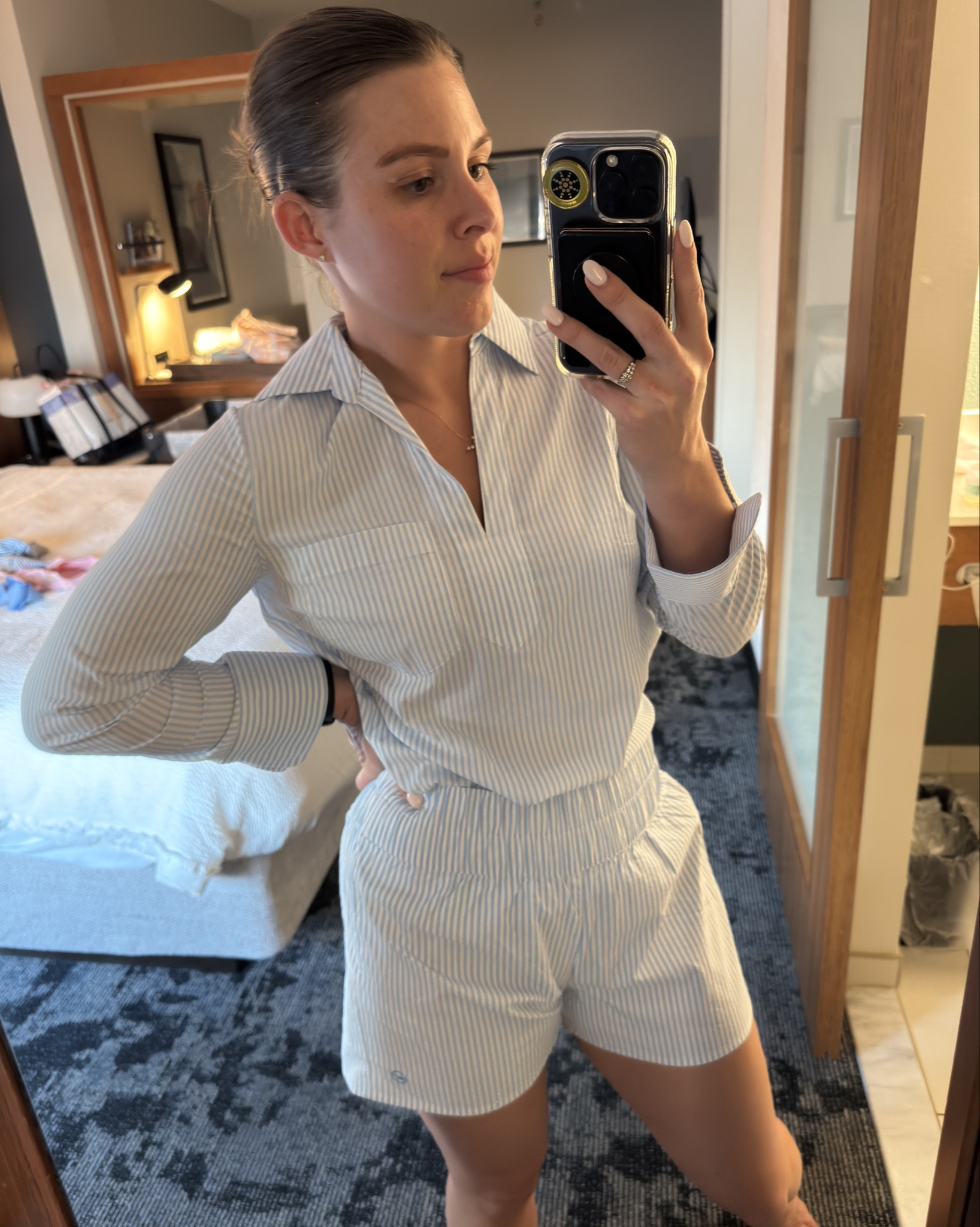 The perfect breathable material for those upcoming boat days. Get 30% off $200+ now.
PS: it even had a cut girl match!!