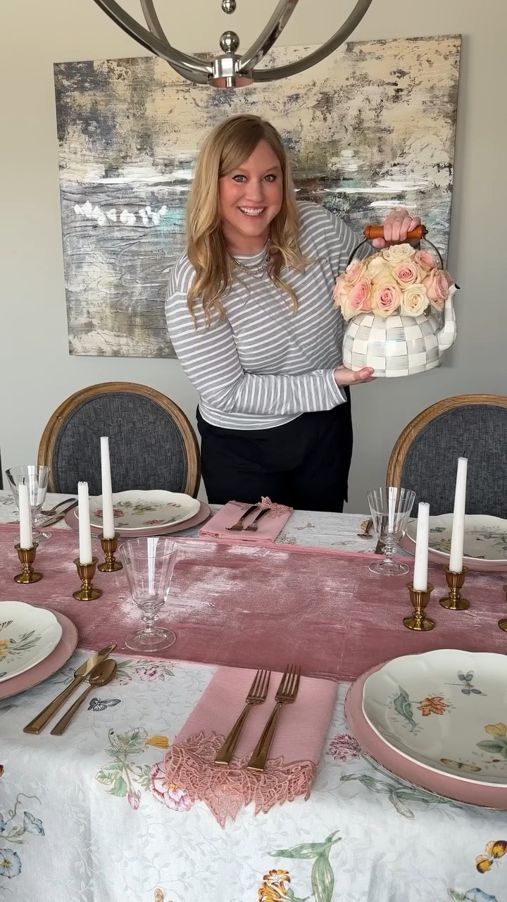 Chic(ish) tip: don’t be afraid to use unconventional items such as teapots for your floral arrangements. 

#LTKHome #LTKSeasonal #LTKValentine