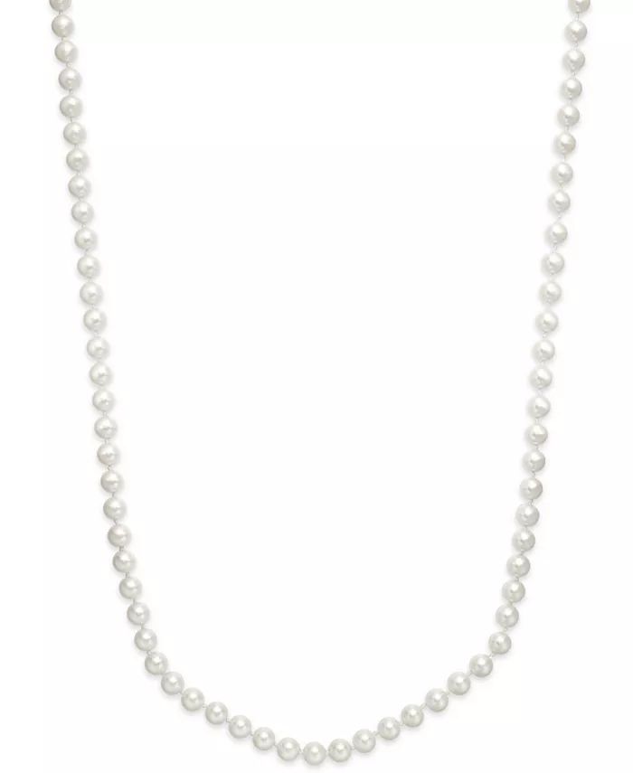 Imitation Pearl 72" Long Strand Necklace, Created for Macy's | Macy's