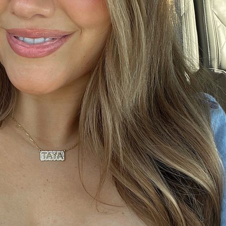 Custom name necklace from Etsy! 16” 