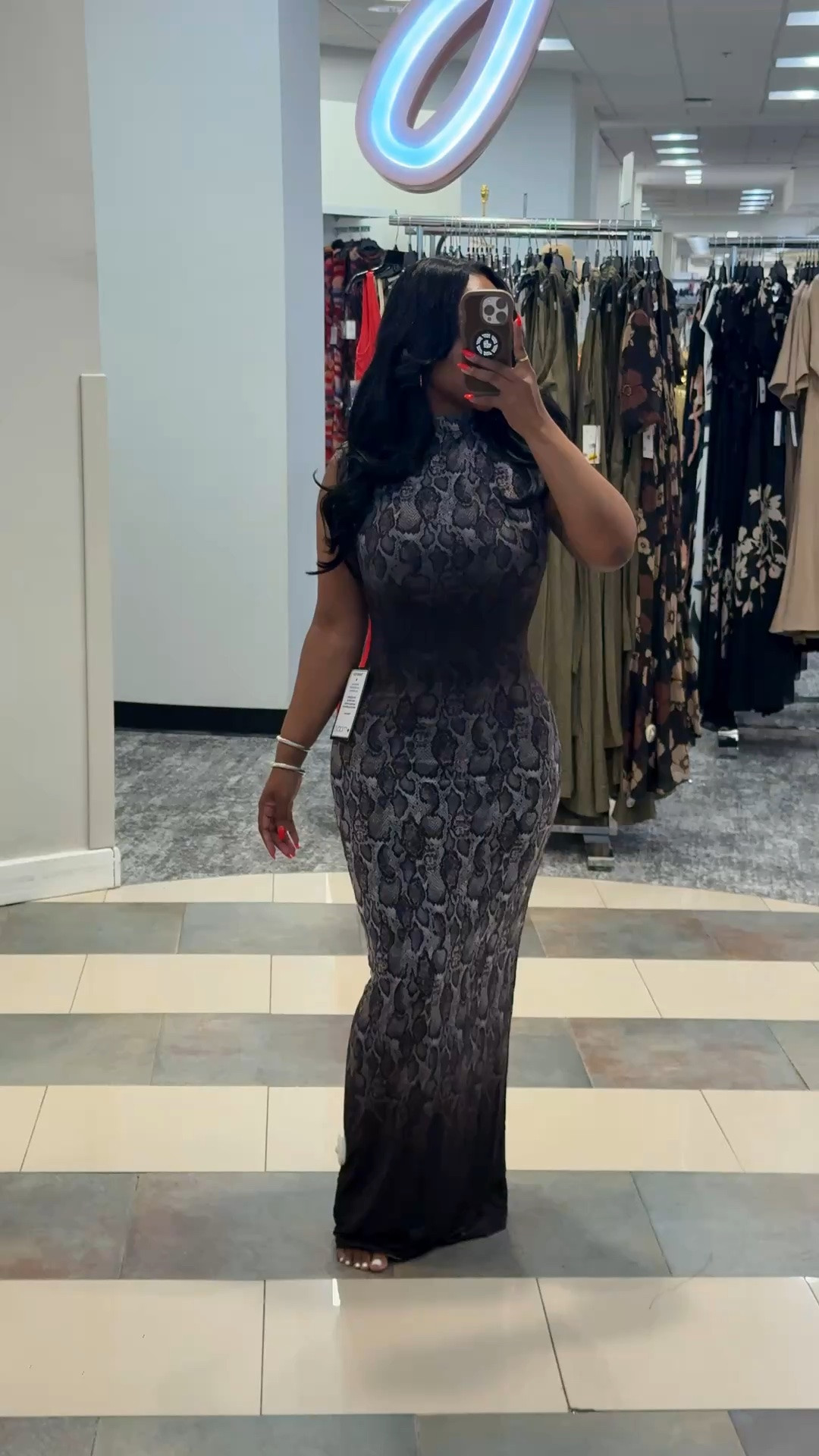 Wearing a size small. This Coco Mesh Maxi Dress is made for fall date nights, dinner plans, cocktail parties and special occasions. 🖤 The sheer mesh detailing gives it that sexy-but-elevated feel, while the fitted maxi silhouette makes such a statement with a simple heel and minimal accessories. Perfect for the girl who wants something sleek, feminine and a little dramatic for an evening out.

#LTKootd #LTKgrwm #LTKPetite