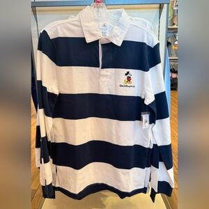 Disney Parks WDW Mickey Mouse Rugby Long Sleeve Shirt  Unisex | Poshmark