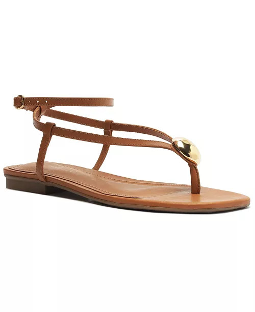Women's Zuri Square Toe Flat Sandals | Macy's