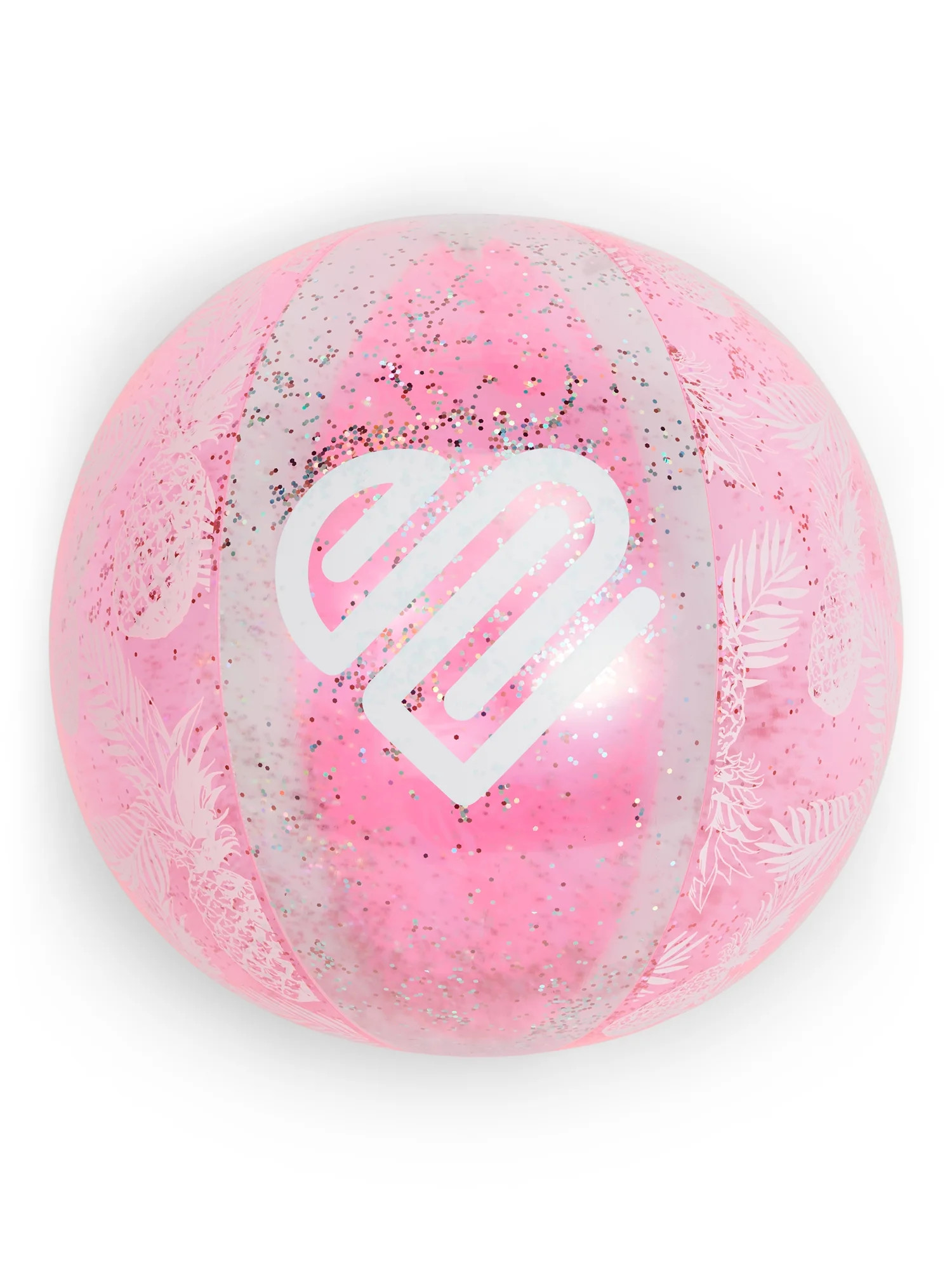 Justice 24" Beach Ball with Glitter Fill - Walmart.com | Walmart (US)