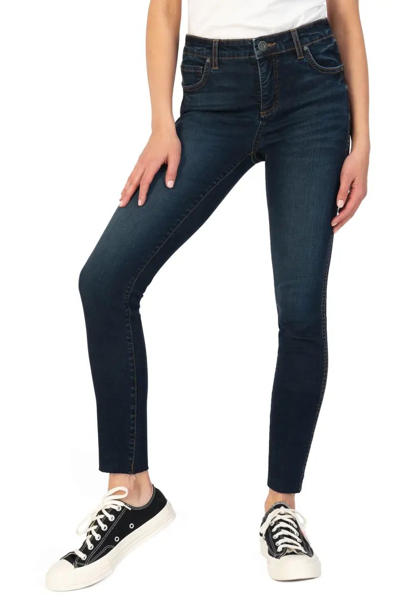KUT from the Kloth Connie Fab Ab High Waist Ankle Skinny Jeans | Nordstrom | Nordstrom