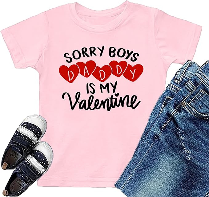 Valentine's Day Shirts Toddler Boys Valentine T-Shirt Mommy is My Valentine Tshirt Graphic Tee To... | Amazon (US)