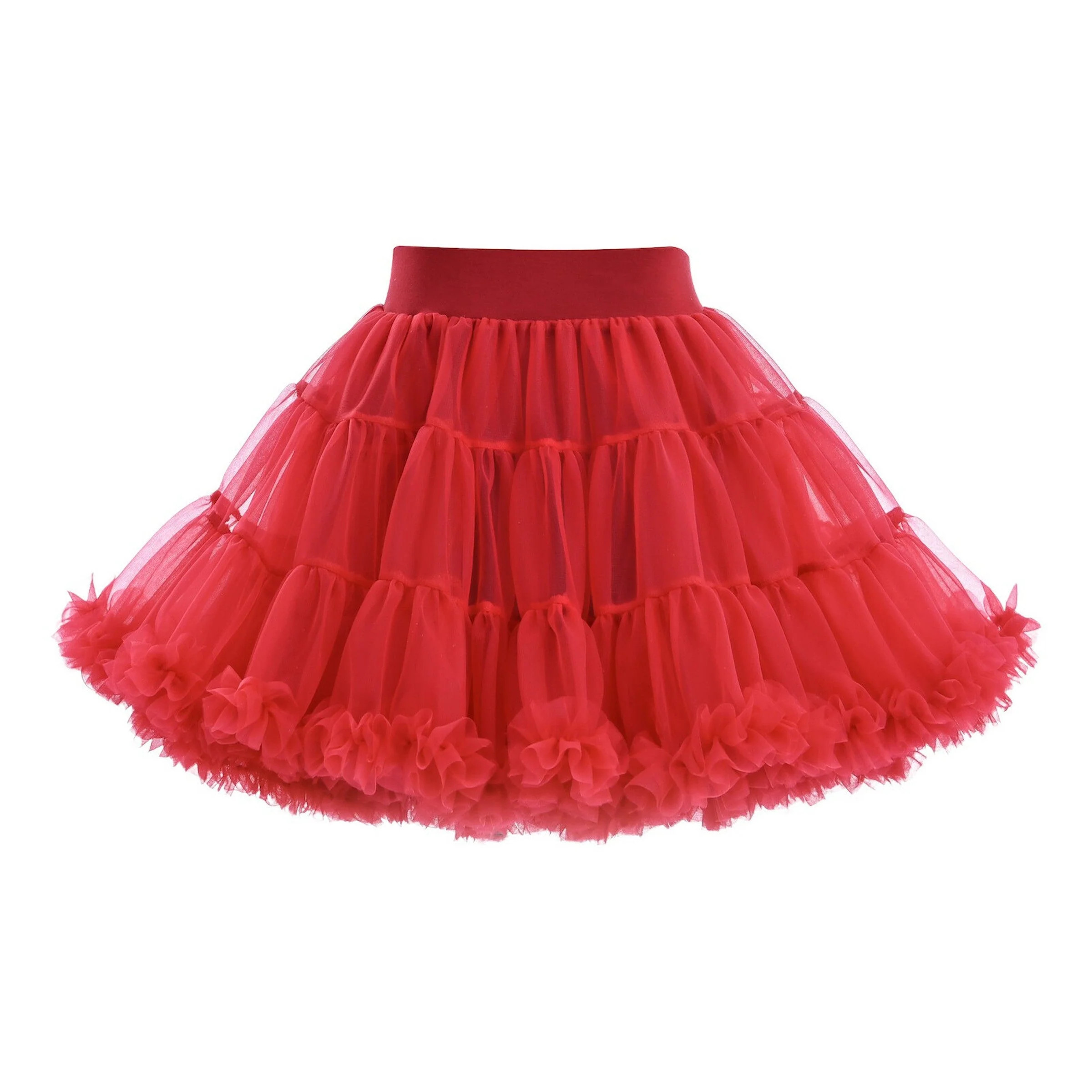 Red Cherry Bow Tulle Skirt | Shop Simon