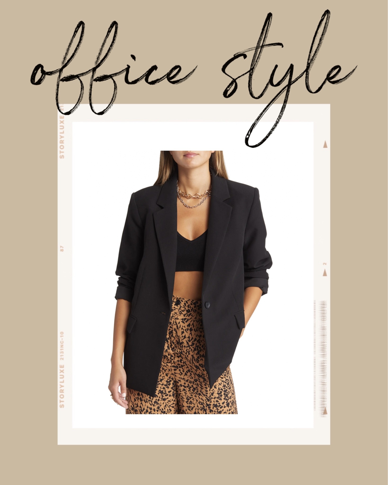 Kat Jamieson of With Love From Kat shares a blazer. Office style, workwear, black blazer, neutral style. 

#LTKSeasonal #LTKworkwear #LTKunder100