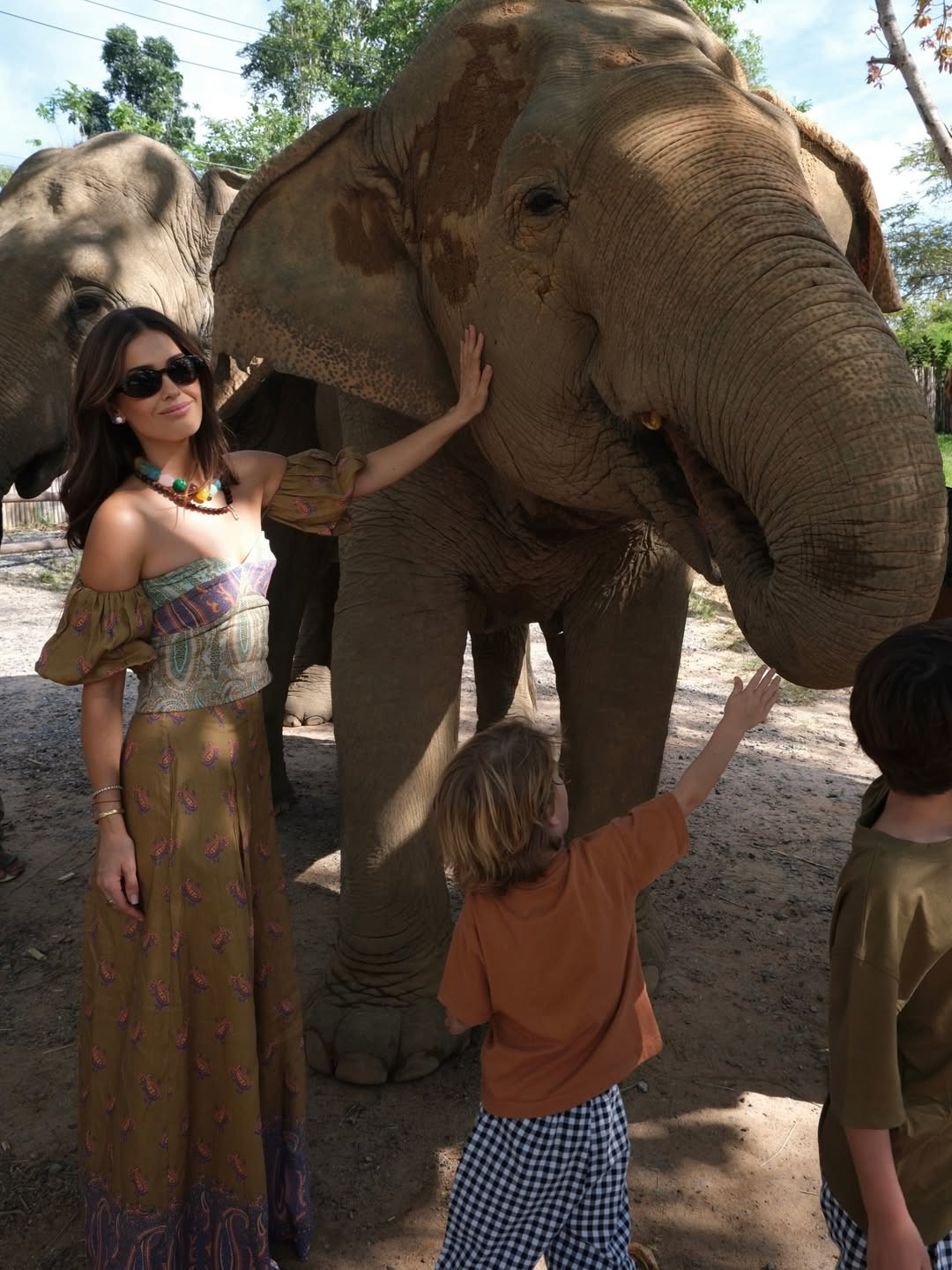 Starting the year with gentle giants and memories my kids will carry forever. 🐘✨ 

 #LTKootd #LTKTravel