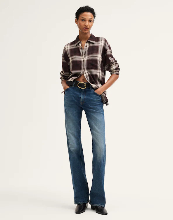 The Easy Shirt in Lightweight Flannel | Madewell